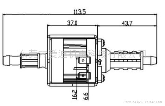 茶饮机速热饮水机热水壶用电磁泵Solenoid Pump 3