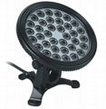 LED Pool Light, Type 6; Dia: 210mm, 36pcs (R-12,G-12,B-12) Power LEDs/1W, 45W, 1