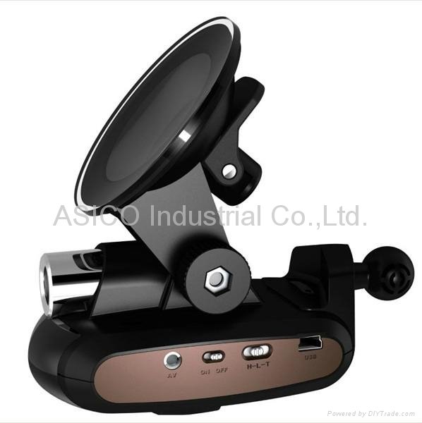 SH616 Radar Detector Car DVR Support TF Card+Can Connect to Navigation+Russian12 3
