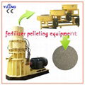 800-1000kg/h organic fertilizer pelleting equipments with CE certficate