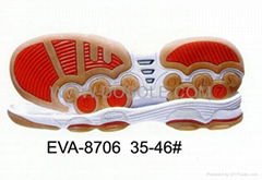 EVA outsoles for badminton shoes
