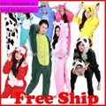 Unisex Kigurumi Pajamas Cosplay Anime Costume Adult Pyjamas Animal Onesies S~XL