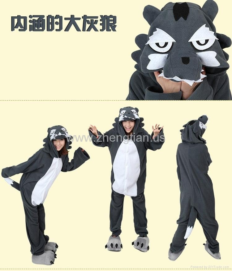 Unisex Kigurumi Pajamas Party Cosplay Anime Costumes Animal Onesie Pyjamas S~XL  3