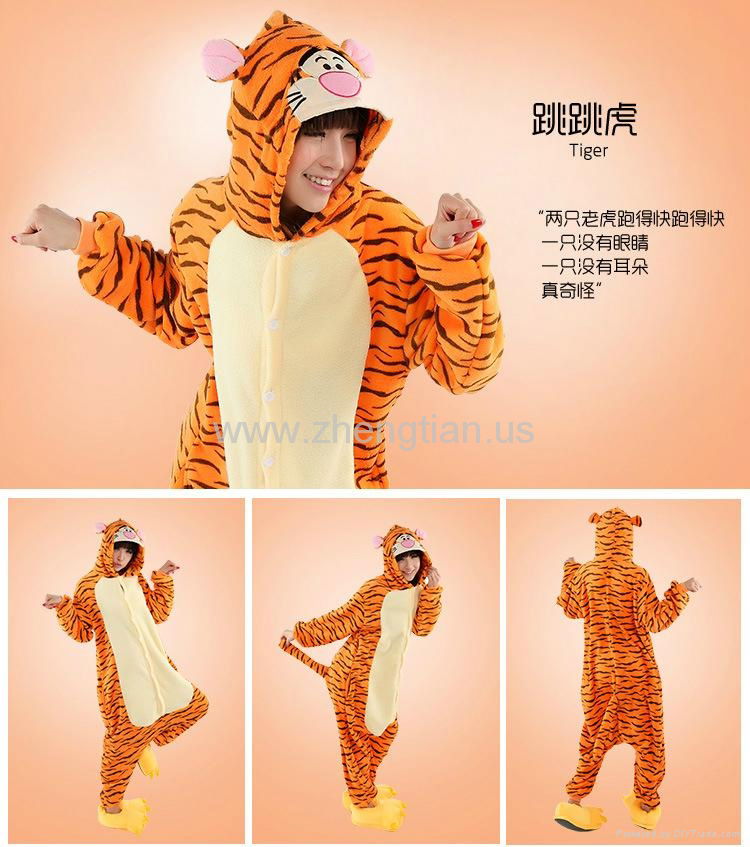 Unisex Kigurumi Pajamas Party Cosplay Anime Costumes Animal Onesie Pyjamas S~XL  4