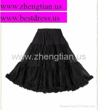 26" 50s Retro Underskirt Swing Vintage Petticoat Fancy Net Skirt Rockabilly Tutu