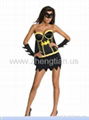 Female Women Adult Licensed Superhero Fancy Dress Costume Halloween Outfit New  3