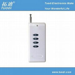 RF wireless remote control with 4keys