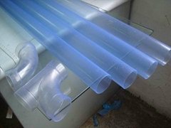 extruded transparent pvc water tube with thin thickness