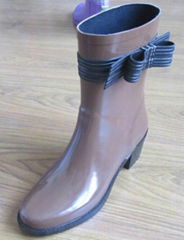 fashion rubber rain boot 1729