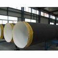 API 5L X42 Steel Pipe: 8′′ SSAW Welded Steel Pipe/ Glass Fiber Cloth Coating 1