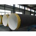 API 5L X42 Steel Pipe: 8′′ SSAW Welded Steel Pipe/ Glass Fiber Cloth Coating