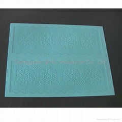 Silicone lace mat