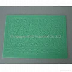 Silicone lace mat