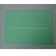 Silicone lace mat