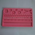 Silicone fondant mold 3