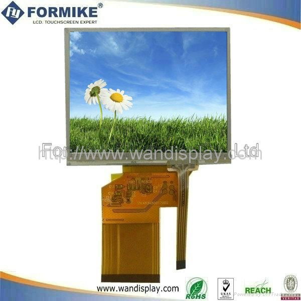 Sell 3.5 inch 320x240 Pixels with resistive touch screen TFT LCD