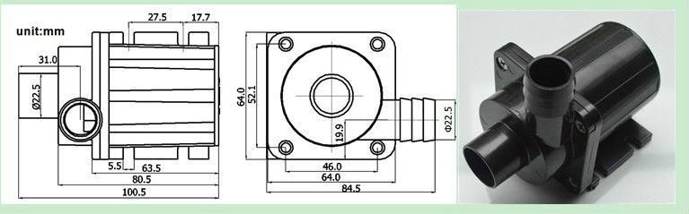 24v solar water pump for home use,1200L/H