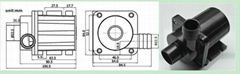 24v solar water pump for home use,1200L