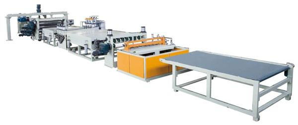 PC Corrugated Sheet Extrusion Line