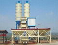 HZS35 concrete mixing plant 1