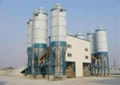 HZS90 concrete mixing plant