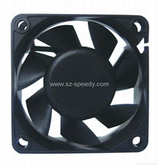 temperature control dc axial fan 60mm