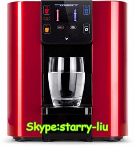  futuristic office tabletop TFT dispaly hot and cold water dispenser GR320RB 2