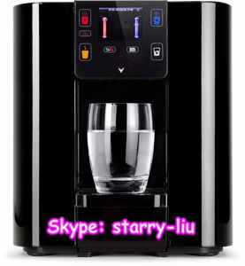  futuristic office tabletop TFT dispaly hot and cold water dispenser GR320RB 3