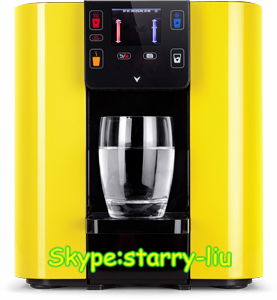  futuristic office tabletop TFT dispaly hot and cold water dispenser GR320RB 4