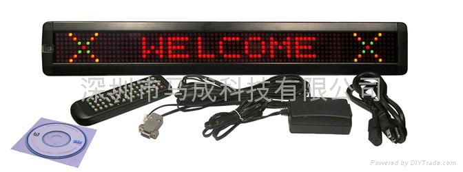 led one line message sign 3