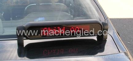led display for car