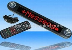 led message sign for car