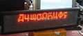 16X80 RG high brightness LED sign// dot-matrix based 3