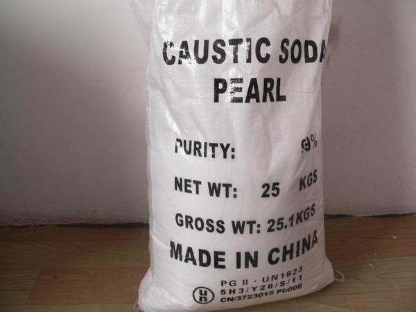 99% purity caustic soda pearls 3