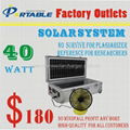 portable solar system for home use or out use