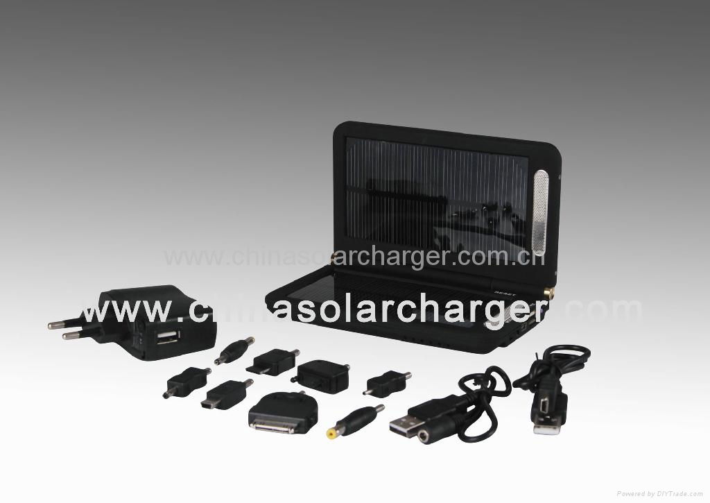 2W solar charger with 3000mAh high-capacity high-rate lithium-polymer battery 3