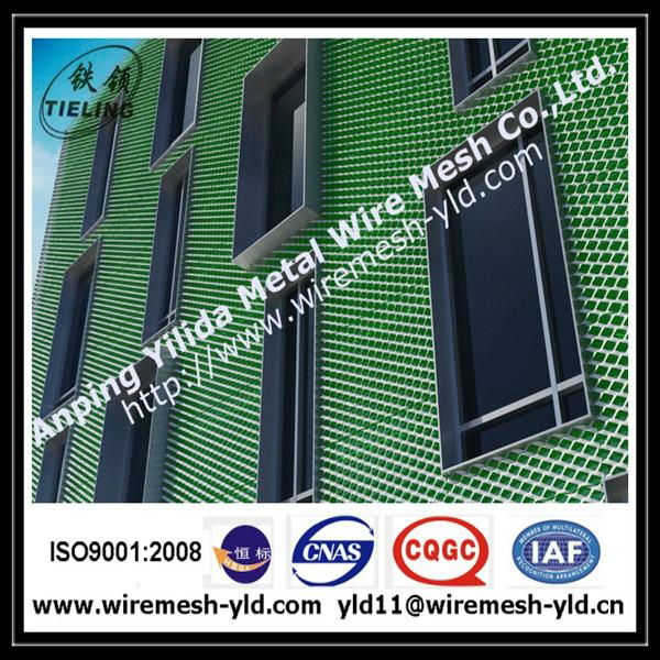 Decorative Aluminum expanded metal for building facade 4