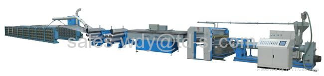 Model SJ105/1200-280 High-Speed Extrusion and Stretching Machine