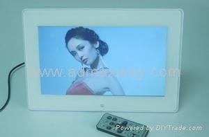 10 inch digital photo frame with front tempered glass