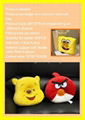 OEM cartoon plush cushion with speaker box 3