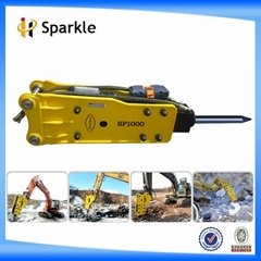 Sparkle top type hydraulic breaker