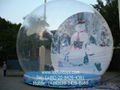 Giant Inflatable Human Snow Globe for Christmas Holiday 3