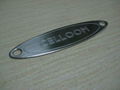 OEM Stainless steel nameplate 2