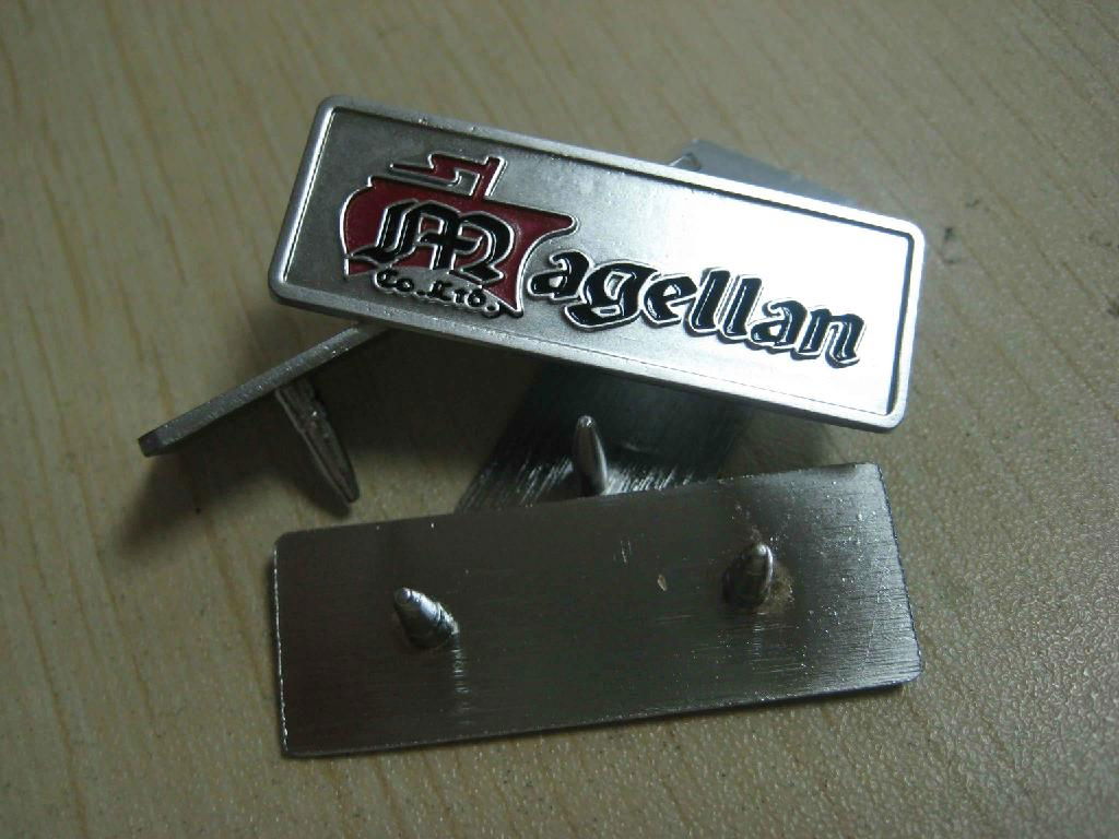 OEM Zinc alloy nameplate 2