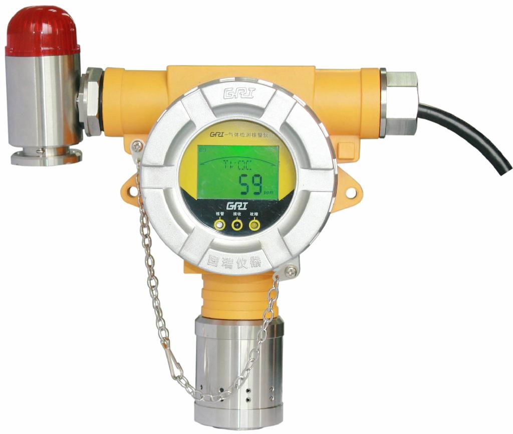 Intelligent Fixed Combustible Gas Detector alarm Power house CH4 mine metallurgy