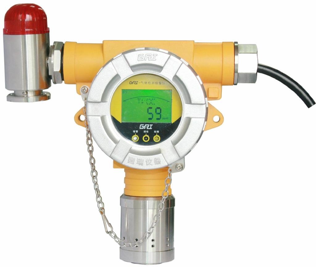 Intelligent Fixed Toxic Gas Detector SO2 H2S NH3 F2 SF6 CO2 O3 HCL H2 CO CH2O O2