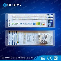 ETL RGB and White 24V non-waterproof 3M tape led strip light