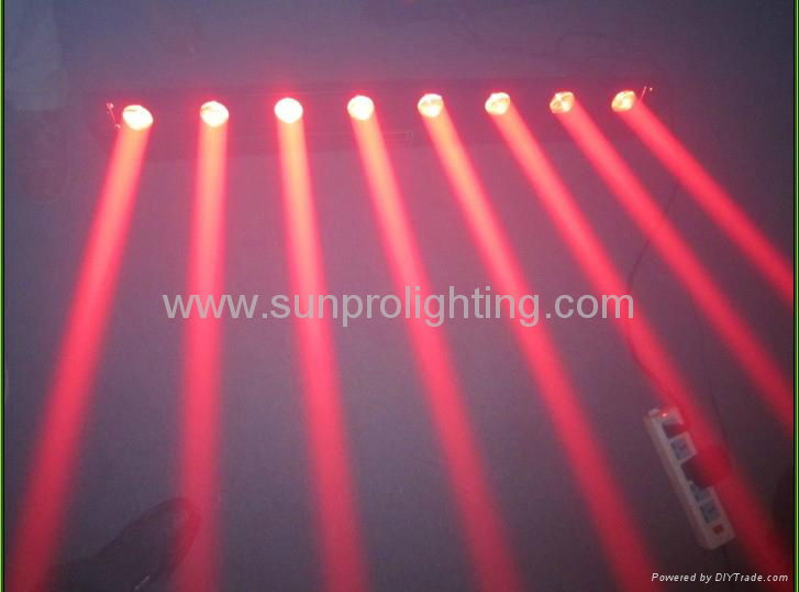 8pcs* 10W cree LED (RGBW 4IN1) Linear Beam pixel 4