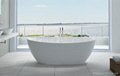 Delicacy Free Standing Solid Surface Acrylic Bathtubs PB1069 