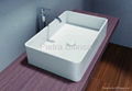 Wondrous Solid Surface Artificial Stone Basin PB2073  5